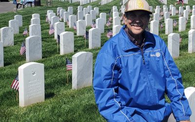 Encinitas Coastal Rotary Honors Veterans with Flags at Miramar National Cemetery